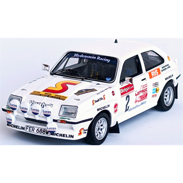 Vauxhall Chevette HSR 3rd Bianchi Rally 1982 Terry Kaby/Rob Arthur