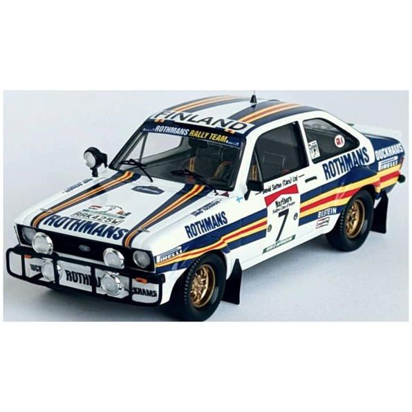 Ford Escort Mk2 9th Bandama Rally 1981 Ari Vatanen/David Richards
