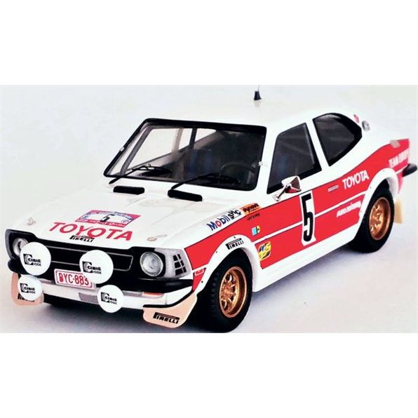 Toyota Corolla Levin 1st Baltic Rally 1977 Achim Warmbold/Jean Todt