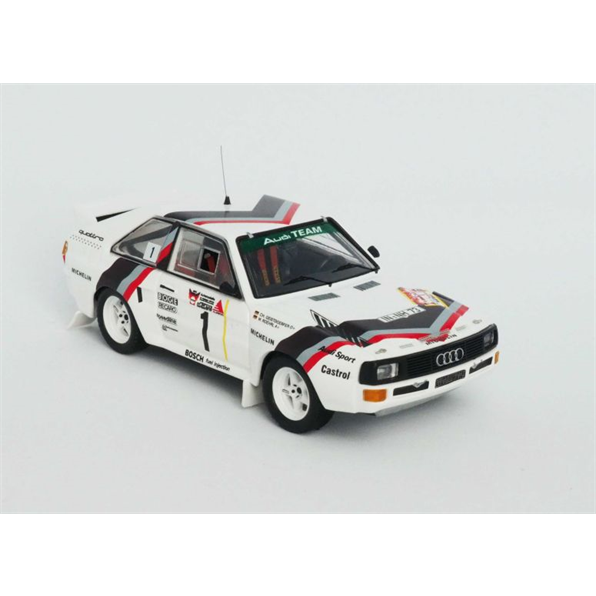Audi Sport Quattro 1st 3 Stadte Rallye 1984 Rohrl/Geistdorfer 'Start Version'