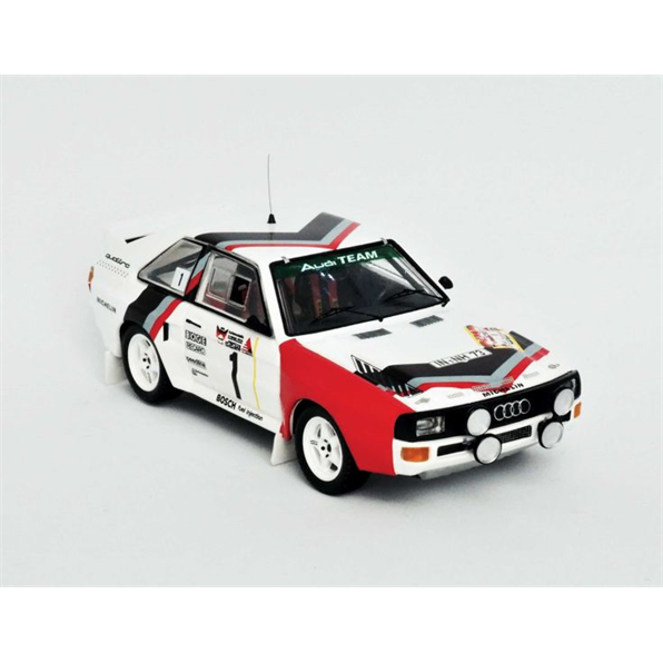 Audi Sport Quattro 1st 3 Stadte Rallye 1984 Rohrl/Geistdorfer 'Friday Evening'