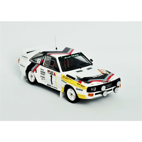 Audi Sport Quattro 1st 3 Stadte Rallye 1984 Rohrl/Geistdorfer 'Saturday Version'