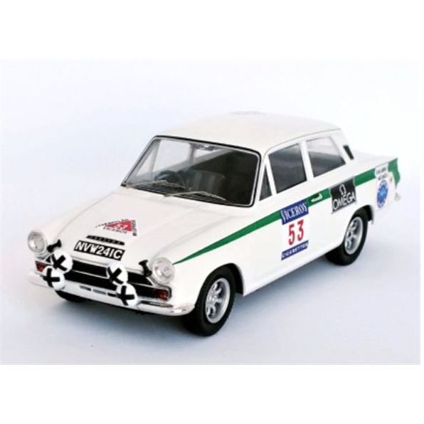 Ford Lotus Cortina 19th 1000 Lakes Rally 1966 Roger Clark/Brian Melia