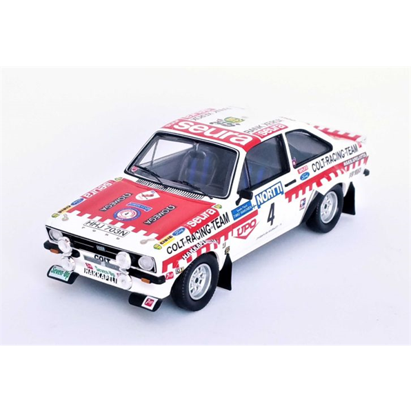 Ford Escort Mk2 3rd 1000 Lakes Rally 1975 Timo Makinen/Henry Liddon