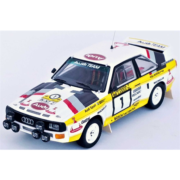 Audi Sport Quattro Rally of 1000 Lakes 1984 #1 Hannu Mikkola/Arne Hertz