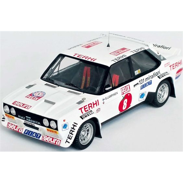 Fiat 131 Abarth 5th 1000 Lakes Rally 1978 Simo Lampinen/Juhani Markkanen