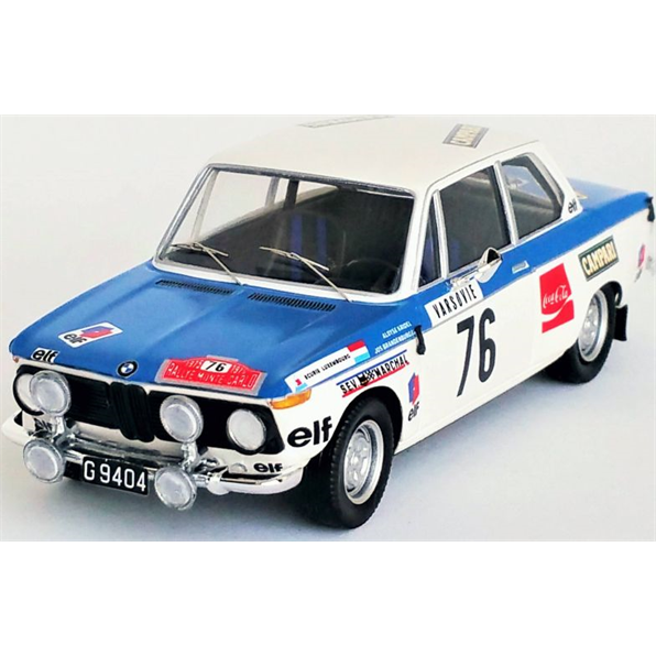 BMW 2002 Ti Monte Carlo Rally 1973 Aly Kridel/Jos Brandenburger