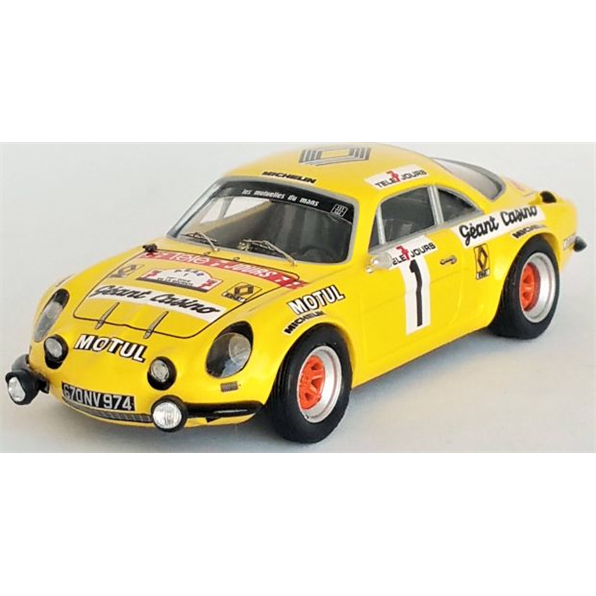 Alpine Renault A110 Tour de La Reunion 1979 Bernard Beguin/Philippe Ozoux