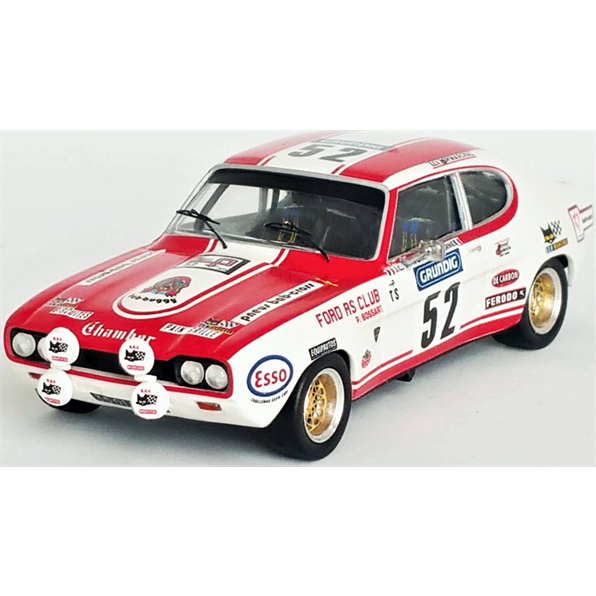 Ford Capri 2600 RS 11- Tour Auto 1973 Jean-Claude Briavoine/V. Laverne