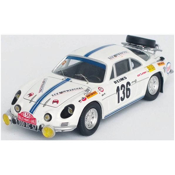 Alpine Renault A110 Monte Carlo Rally 1970 Elfs/Lorang