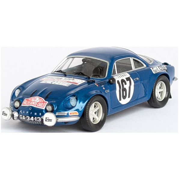 Alpine Renault A110 Monte Carlo Rally 1972 V tor Colaco Marques/Christian Melville