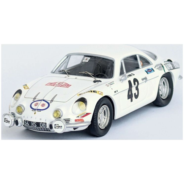 Alpine Renault A110 Monte Carlo Rally 1973 Christine Dacremont/Marie Odile Desvignes