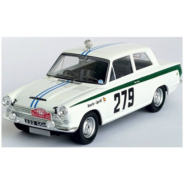 Ford Cortina Lotus Monte Carlo Rally 1964 Estanislao Reverter/Oscar Caprotti