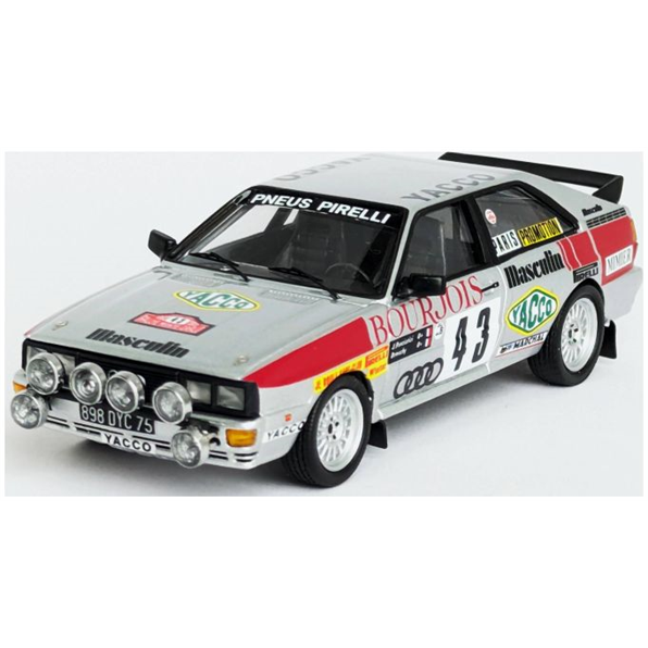 Audi Quattro Monte Carlo Rally 1982 Jacques Panciatici/Demachy