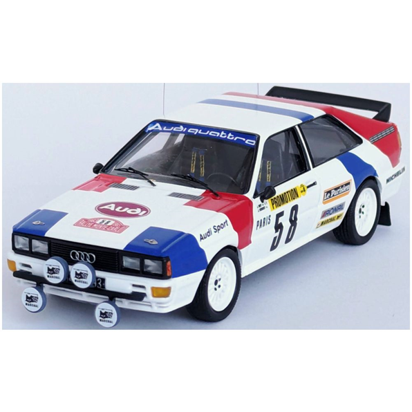 Audi Quattro Monte Carlo Rally 1983 Jacques Briy/Jacques Henuset