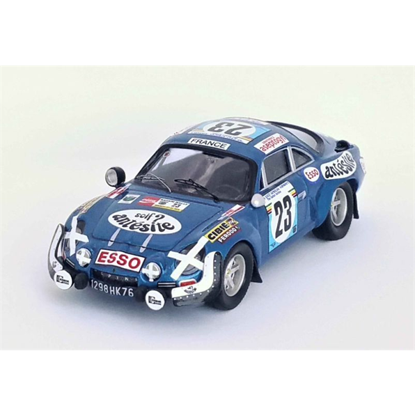 Alpine-Renault A110 13rd Safari Rally 1975 Bob Neyret/Jacques Terramorsi