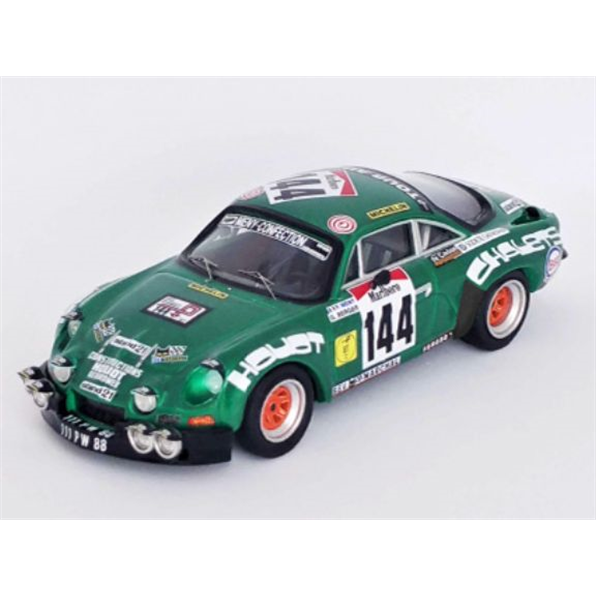 Alpine A110 6th Tour Auto 1977 Pierre Meny Guy Berger