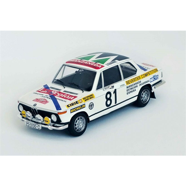 BMW 2002 Monte Carlo Rally 1977 Beny Fernandez/Miguel Brasa