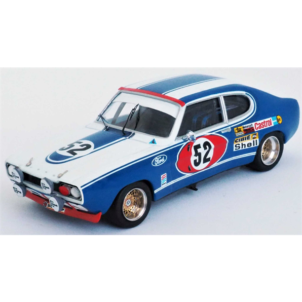 Ford Capri 2600 RS #52 11th (2nd Gr.2) 24H Le Mans 1972 D. Glemser/A. Soler-Roig