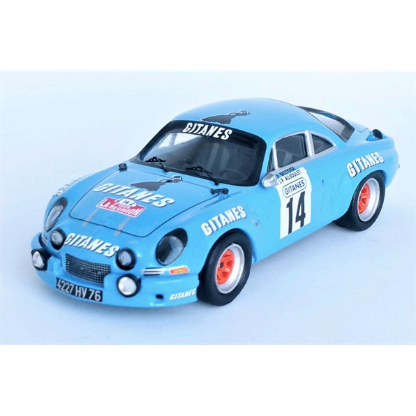 Alpine Renault A110 1st Tour Auto de la Reunion Jean-Pierre Beltoise/J.P Aujoulet