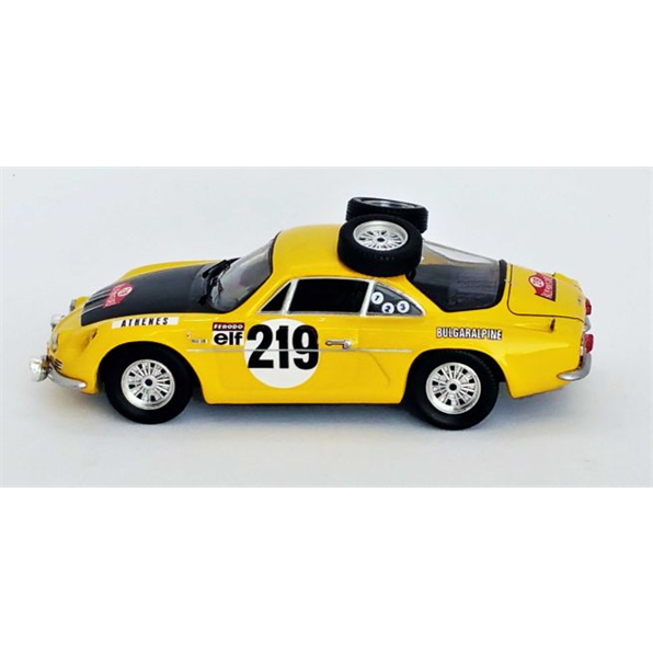 Bulgaralpine A110 Monte Carlo Rally 1969 #219 Atanas Agura/Atanas Tomov