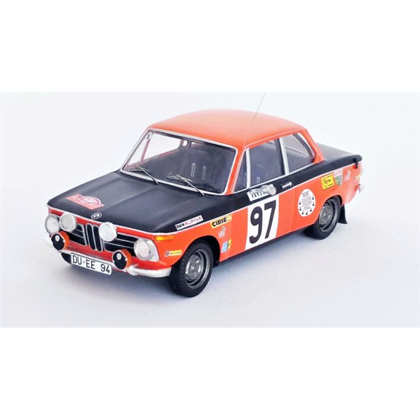 BMW 2002 ti 23rd Monte Carlo Rally 1970 Achim Warmbold/Peter Weber