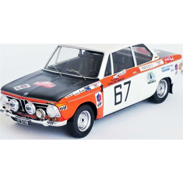 BMW 2002 ti 15th Monte Carlo Rally 1972 Koob/Demuth