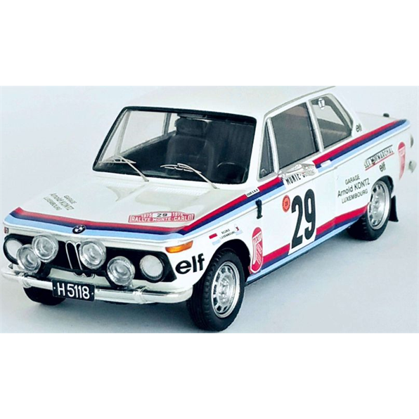 BMW 2002 ti 17th Monte Carlo Rally 1975 Nicolas Koob/Norbert Huberty