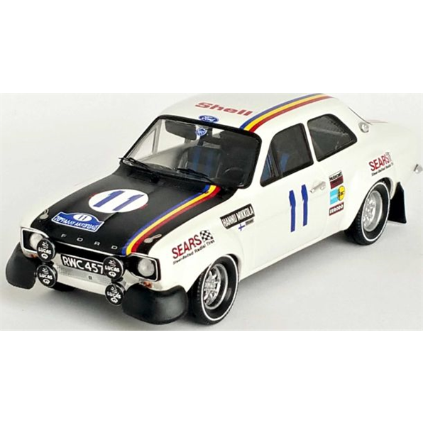 Ford Escort Mk1 Acropolis Rally 1972 Hannu Mikkola/Henry Liddon