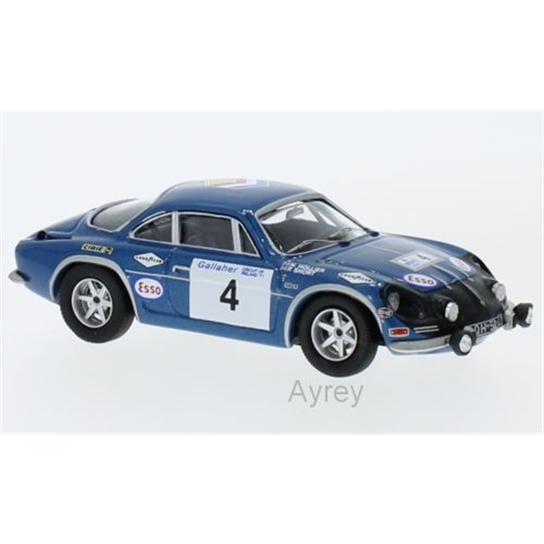 Alpine Renault A110 - Circuit of Ireland 1971 Nigel Hollier / P. Short