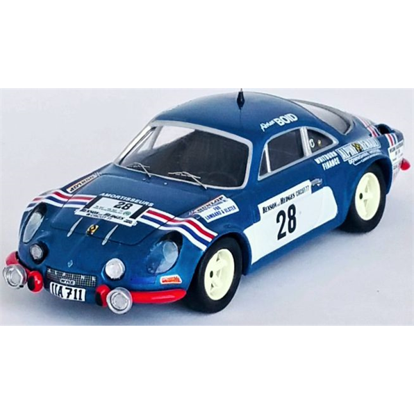 Alpine Renault A110 Circuit of Ireland 1977 Adrian Boyd/Frank Main