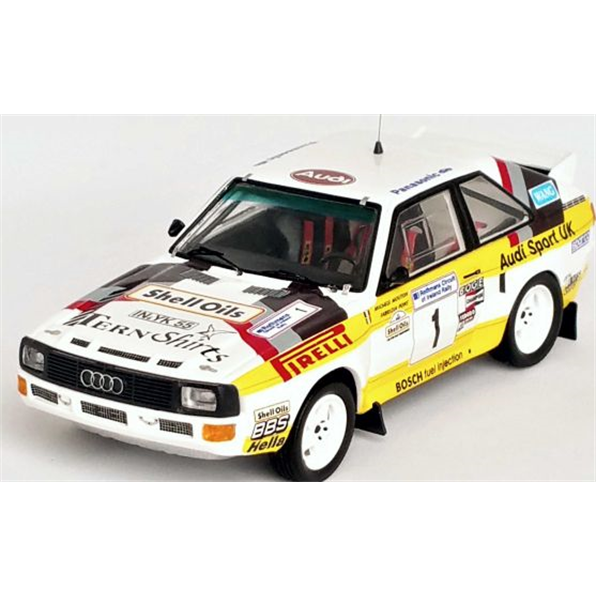 Audi Sport Quattro Circuit of Ireland 1985 Michele Mouton/Fabrizia Pons