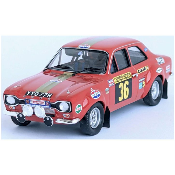 Ford Escort Mk1 Sanremo Rally 1970 David Sutton/Peter O'Gorman