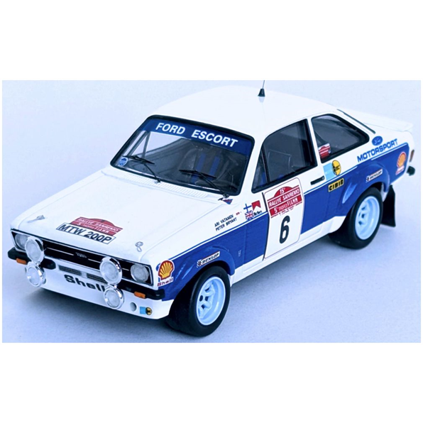 Ford Escort Mk2 Sanremo Rally 1977 #6 Ari Vatanen/Peter Bryant