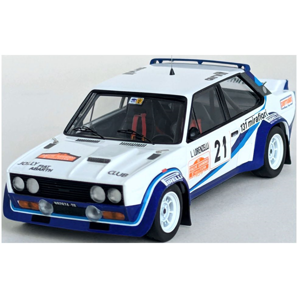Fiat 131 Abarth Sanremo Rally 1977 Livio Lorenzelli/Franco Collorafi