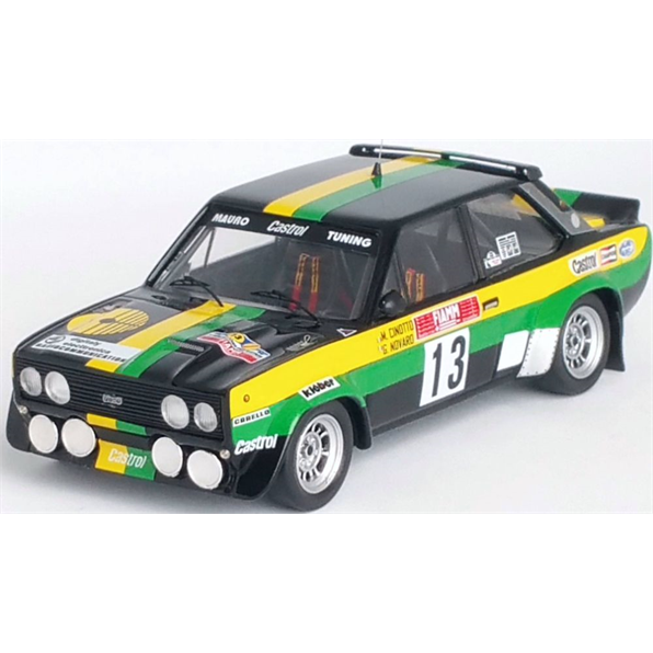 Fiat 131 Abarth Rally Valle d'Aosta 1980 Michelle Cinotto/Guido Novaro