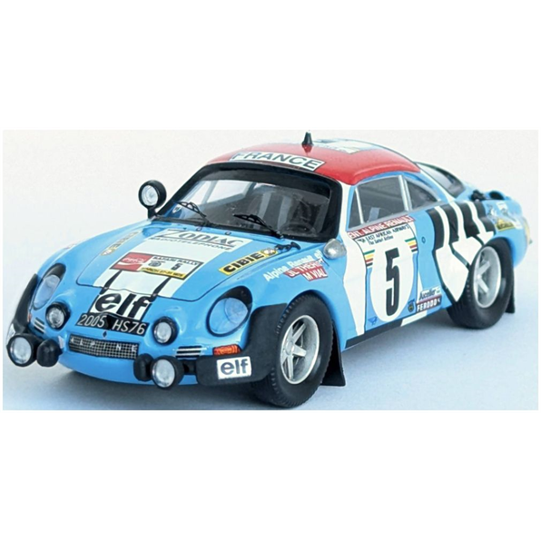 Alpine Renault A110 East African Safari 1975 #5 J.L. Therier/Michel Vial