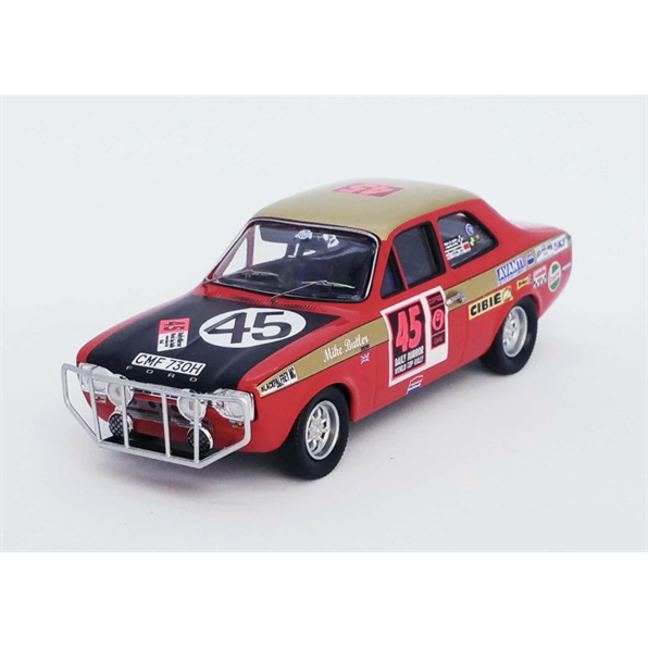 Ford Escort Mk1 1300 GT 23rd London Mexico 1970 Doug Harris/Michael Butler