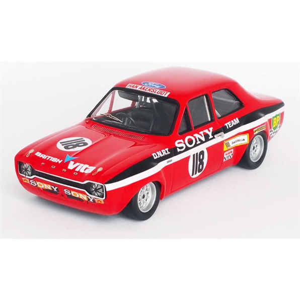 Ford Escort Mk1 3rd Coupes Benelux Zandvoort 1971 Yvette Fontaine