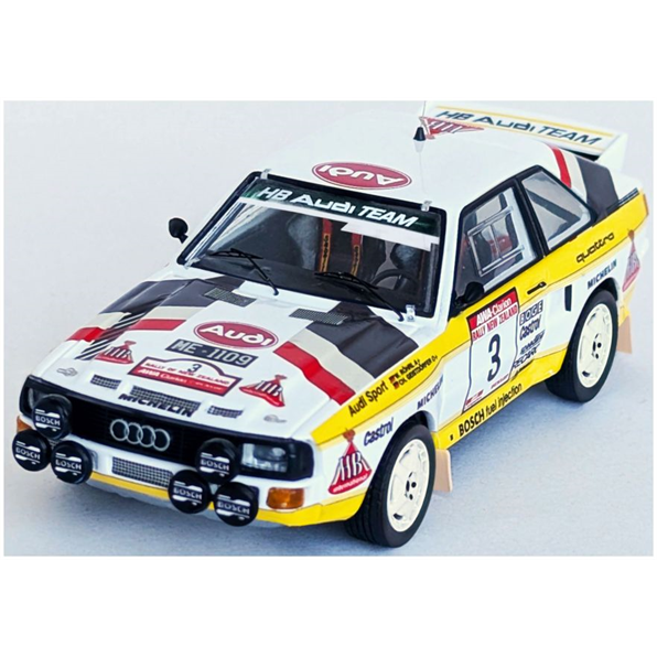 Audi Sport Quattro #3 3th Rally of New Zealand 1985 Walter Rohrl/C. Geistdorfer