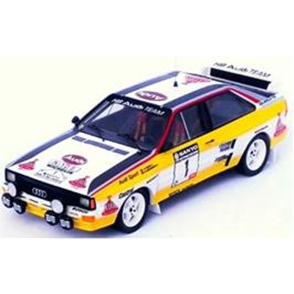 Audi Quattro New Zealand Rally 1984 Walter Rohrl /Geistdorfer