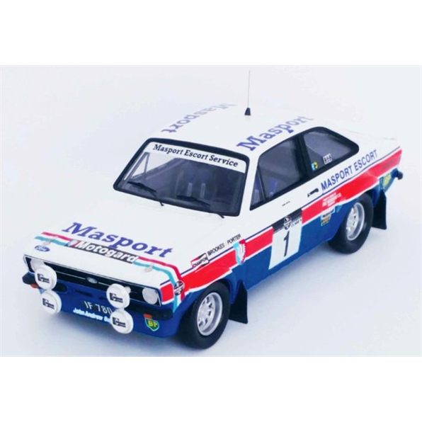 Ford Escort Mk2 1st Rally of New Zealand 1978 Russell Brookes/Chris Porter