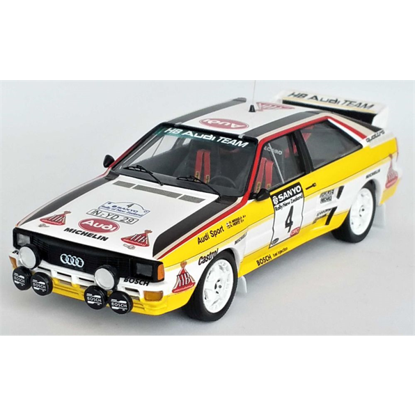 Audi Quattro 3rd Rally of New Zealand 1984 Hannu Mikkola/Arne Hertz