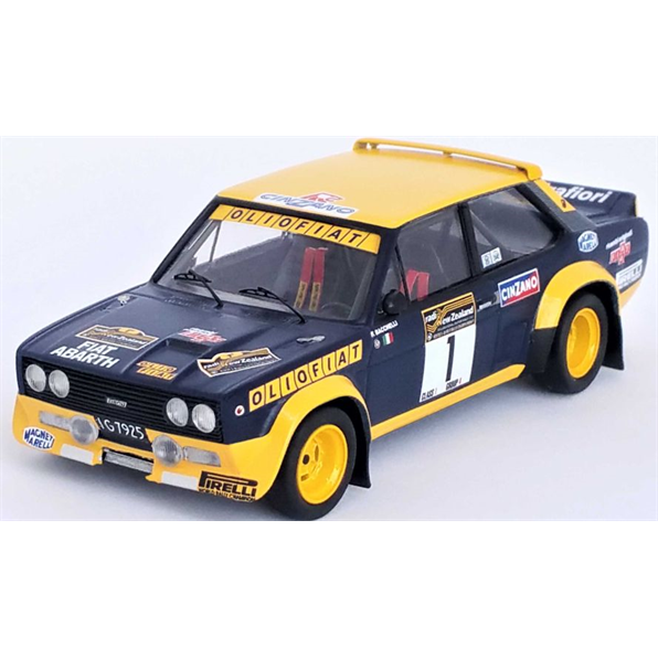Fiat 131 Abarth 1st Rally of New Zealand 1977 Bacchelli/Rossetti NO DAMAGE