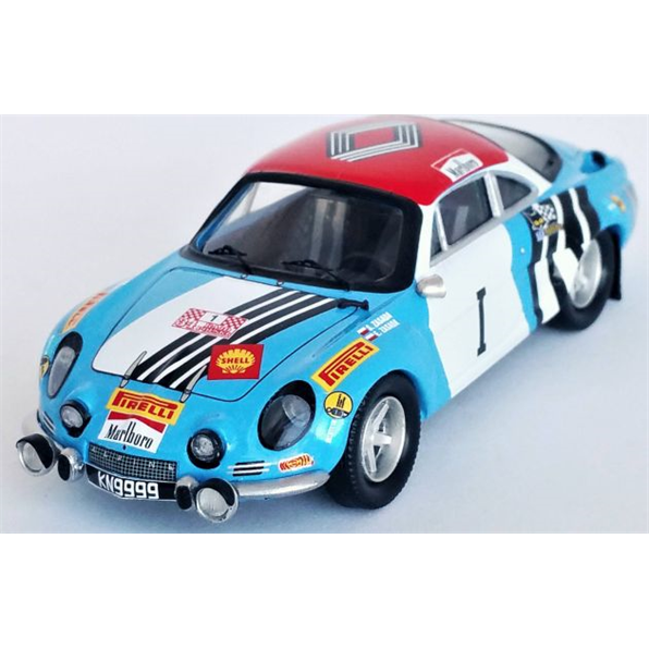 Alpine Renault A110 Rally of Poland 1974 Sobies?aw Zasada/Ewa Zasada