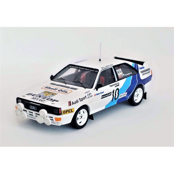 Audi Quattro Swedish Rally 1985 Malcom Wilson/Nigel Harris