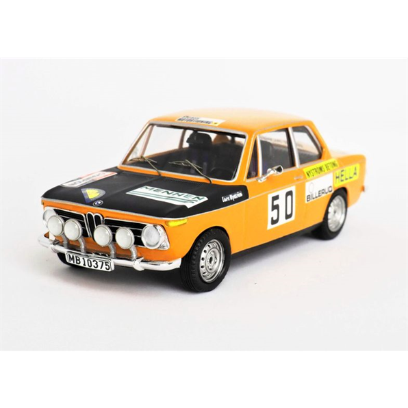 BMW 2002 ti 2nd Rally of Sweden Lars Nystrom/Conny Nystrom