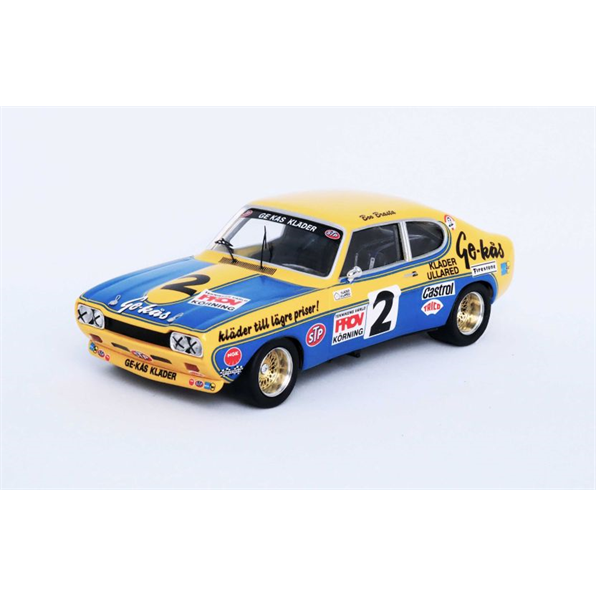 Ford Capri 2600 RS 1st Kinnekulle Ring 1973 'Boo Brasta'