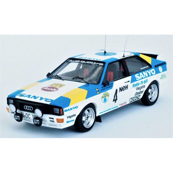 Audi Quattro 1st Rally of Sweden 1982 Stig Blomqvist/Bjorn Cederberg