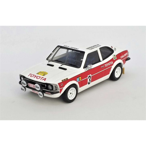 Toyota Corolla Levin Swedish Rally 1977 Hannu Mikkola Arne Hertz